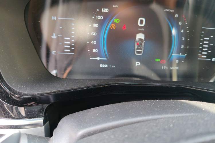 Used Geely Auto Monjaro 2019 300T YAOXINGZHE Odometer Close Up