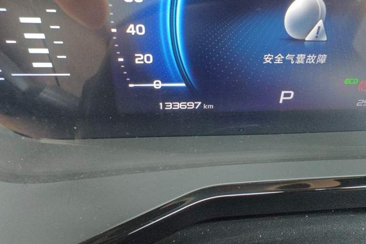 Used Geely Auto Monjaro 2019 300T Explorer Odometer Close Up