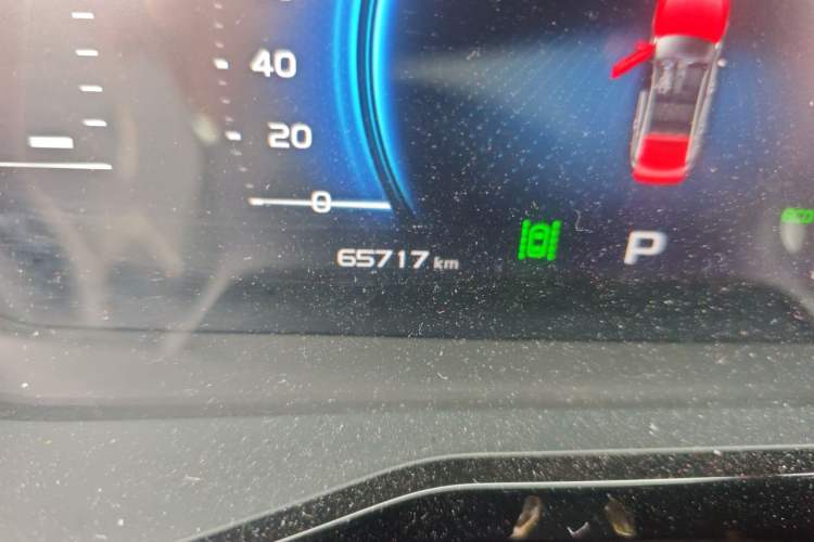 Used Geely Auto Monjaro 2019 300T YAOXINGZHE Odometer Close Up