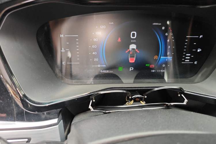 Used Geely Auto Monjaro 2019 300T YAOXINGZHE Odometer Close Up