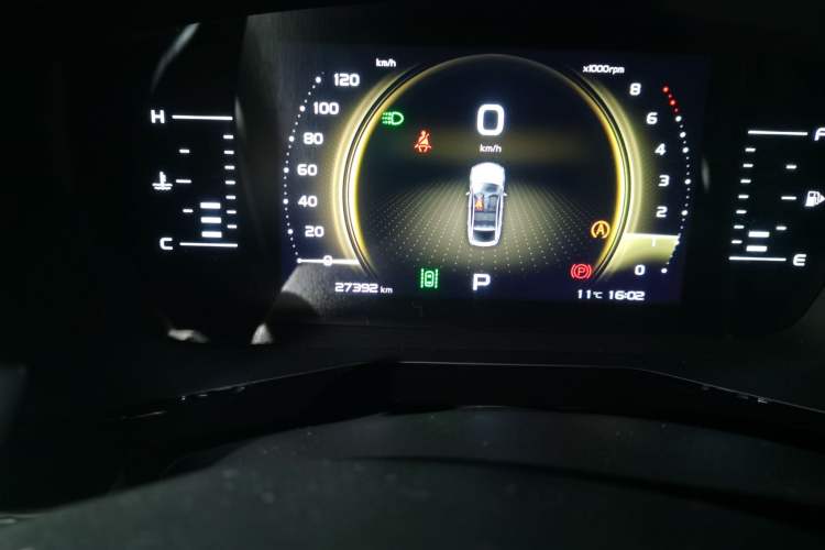 Used Geely Auto Monjaro 2019 300T YAOXINGZHE Odometer Close Up