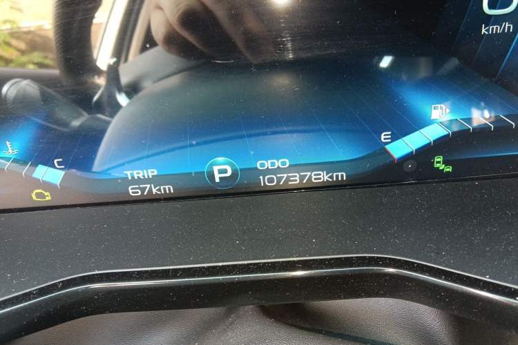 Used Geely Auto Monjaro 2019 350T Yuxingzhe Odometer Close Up