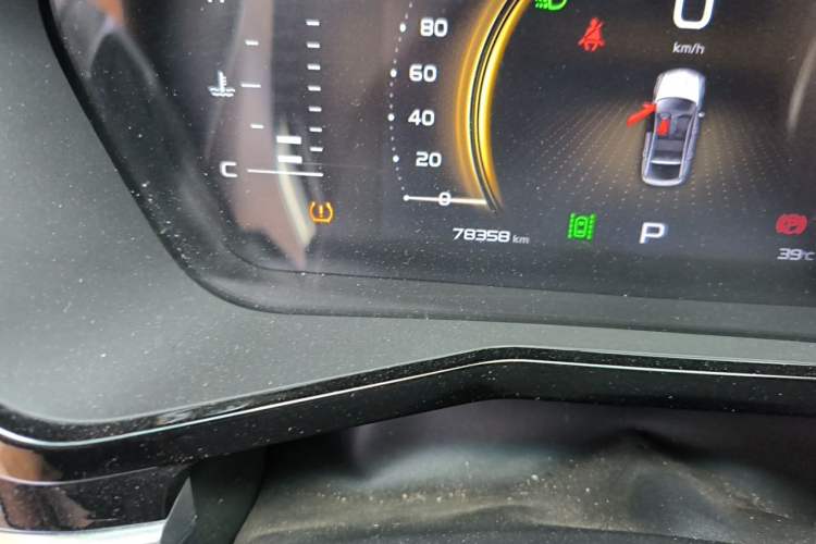 Used Geely Auto Monjaro 2019 350T YAOXINGZHE Odometer Close Up