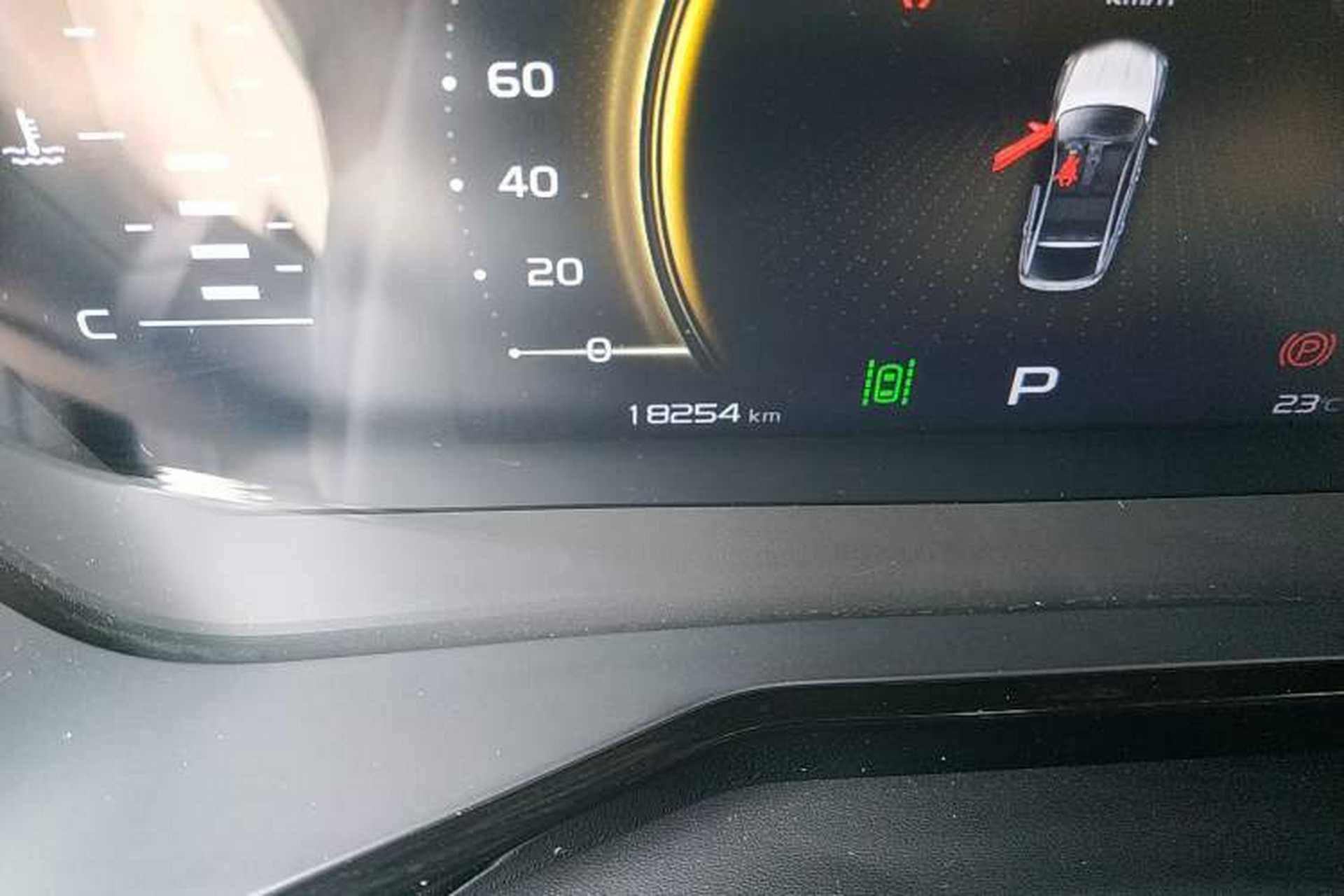 Used Geely Auto Monjaro 2019 300T YAOXINGZHE Odometer Close Up
