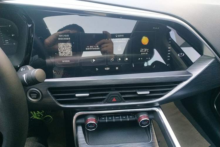 Used Geely Auto Monjaro 2019 350T YAOXINGZHE Audio And AC Panel