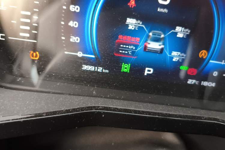 Used Geely Auto Monjaro 2019 300T YAOXINGZHE Odometer Close Up