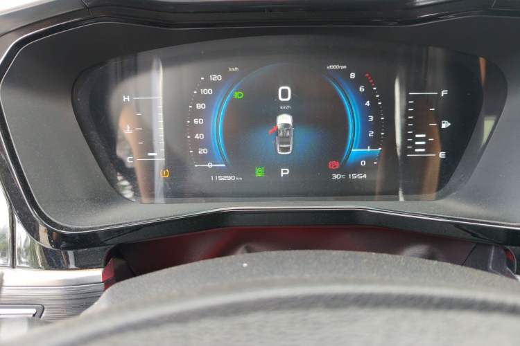 Used Geely Auto Monjaro 2019 350T YAOXINGZHE Odometer Close Up