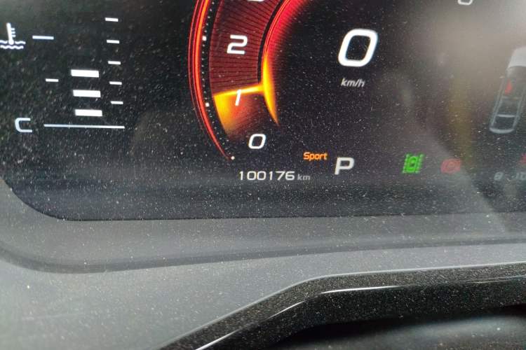 Used Geely Auto Monjaro 2019 300T YAOXINGZHE Odometer Close Up