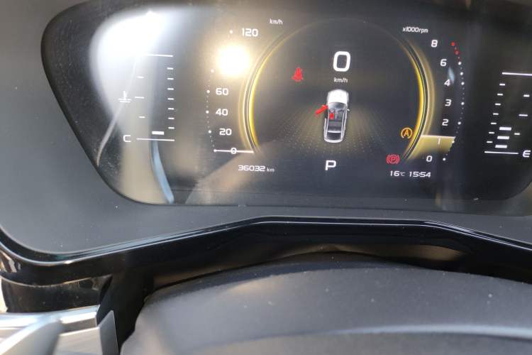 Used Geely Auto Monjaro 2019 300T YAOXINGZHE Odometer Close Up
