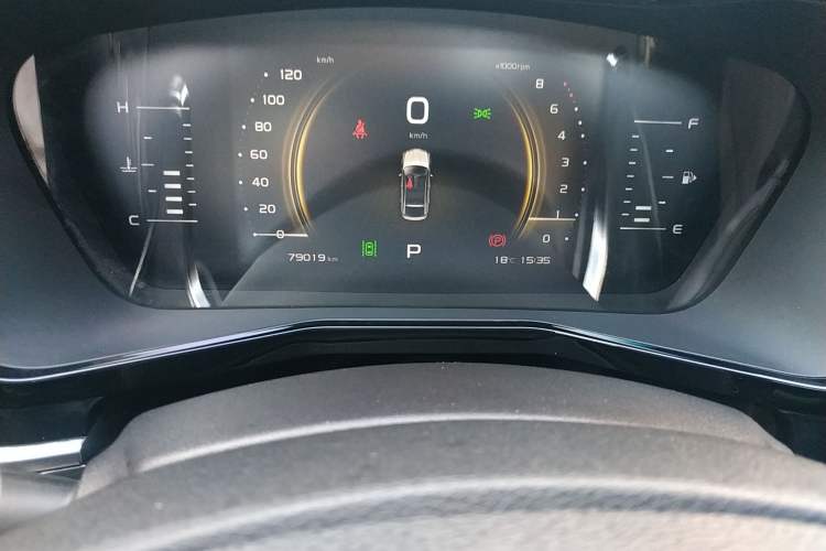 Used Geely Auto Monjaro 2019 350T YAOXINGZHE Odometer Close Up