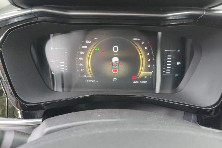 Used Geely Auto Monjaro 2019 350T YAOXINGZHE Odometer Close Up