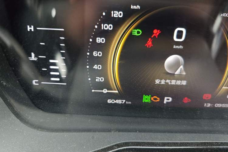 Used Geely Auto Monjaro 2019 350T YAOXINGZHE Odometer Close Up