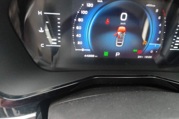 Used Geely Auto Monjaro 2019 300T YAOXINGZHE Odometer Close Up