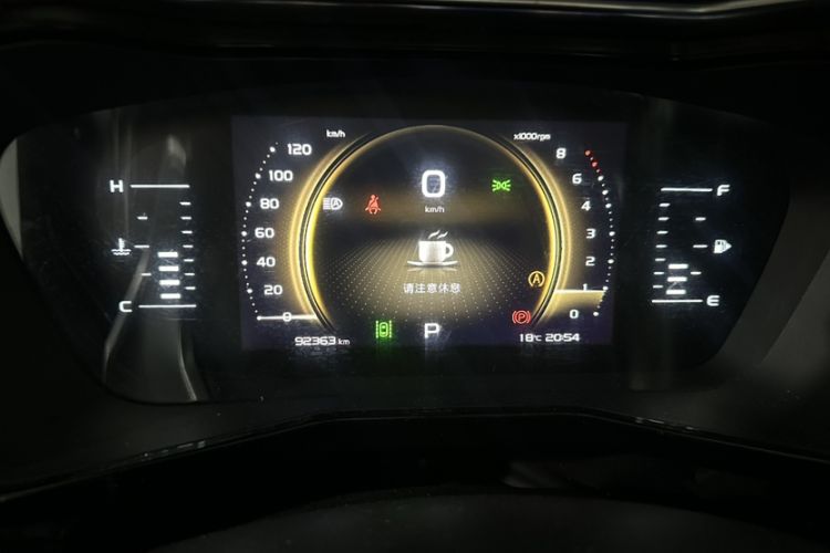 Used Geely Auto Monjaro 2019 300T YAOXINGZHE Odometer Close Up