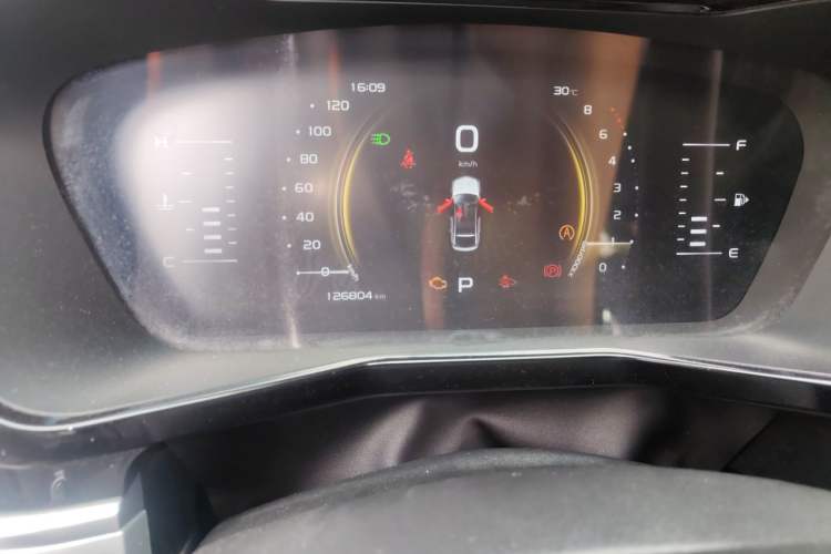 Used Geely Auto Monjaro 2019 Facelift 300T Yaxingzhe Odometer Close Up