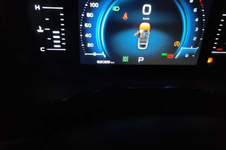 Used Geely Auto Monjaro 2019 Facelift 300T Yaxingzhe Odometer Close Up
