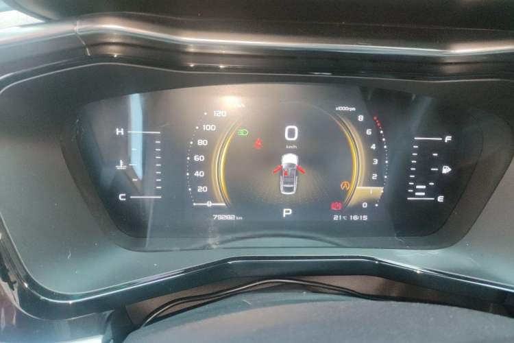 Used Geely Auto Monjaro 2019 300T YAOXINGZHE Odometer Close Up