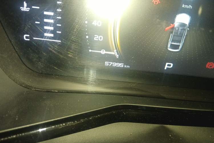 Used Geely Auto Monjaro 2019 Facelift 350T YAOXINGZHE Odometer Close Up