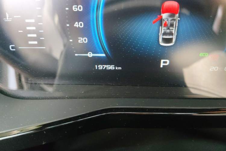 Used Geely Auto Monjaro 2019 300T YAOXINGZHE Odometer Close Up