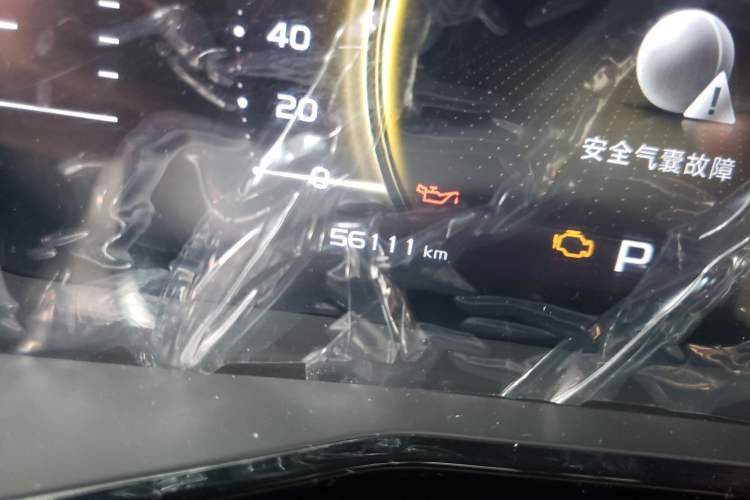 Used Geely Auto Monjaro 2019 300T YAOXINGZHE Odometer Close Up