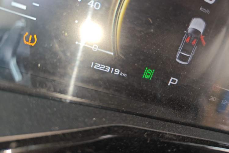 Used Geely Auto Monjaro 2019 350T YAOXINGZHE Odometer Close Up