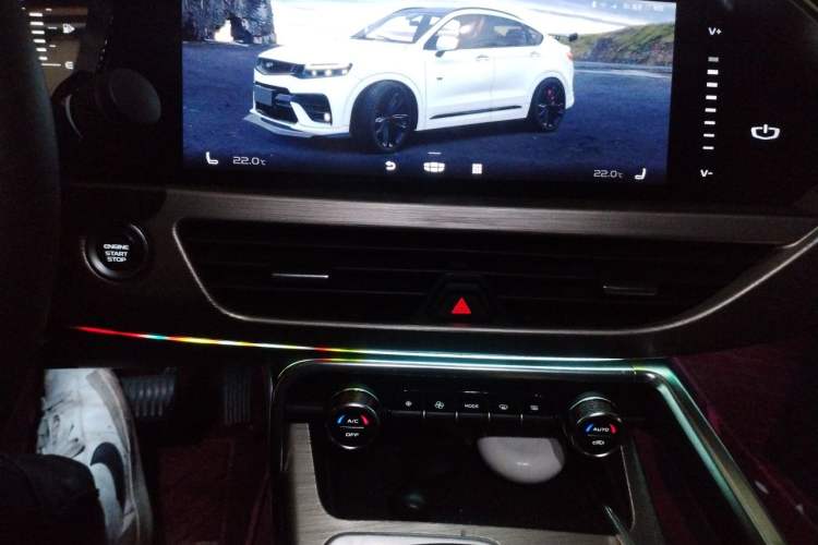 Used Geely Auto Monjaro 2019 300T Explorer Audio And AC Panel