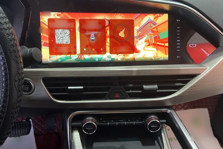 Used Geely Auto Monjaro 2019 300T Explorer Audio And AC Panel