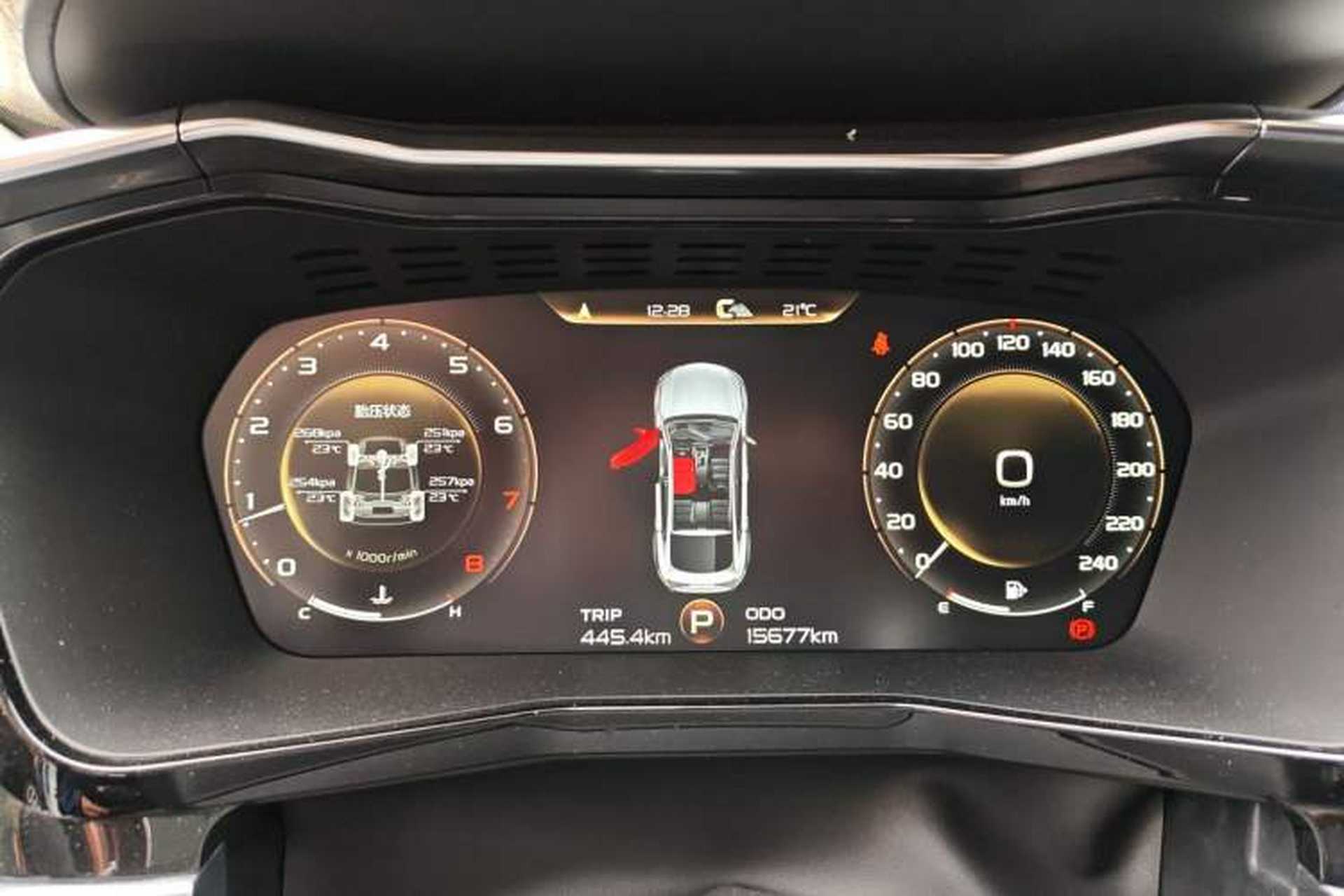 Used Geely Auto Monjaro 2019 350T YAOXINGZHE Instrument Cluster