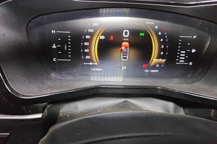 Used Geely Auto Monjaro 2019 350T YAOXINGZHE Odometer Close Up