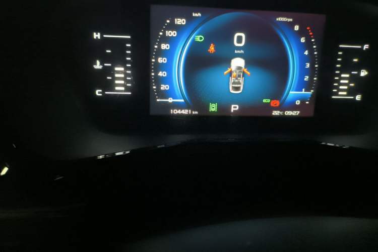 Used Geely Auto Monjaro 2019 350T YAOXINGZHE Odometer Close Up