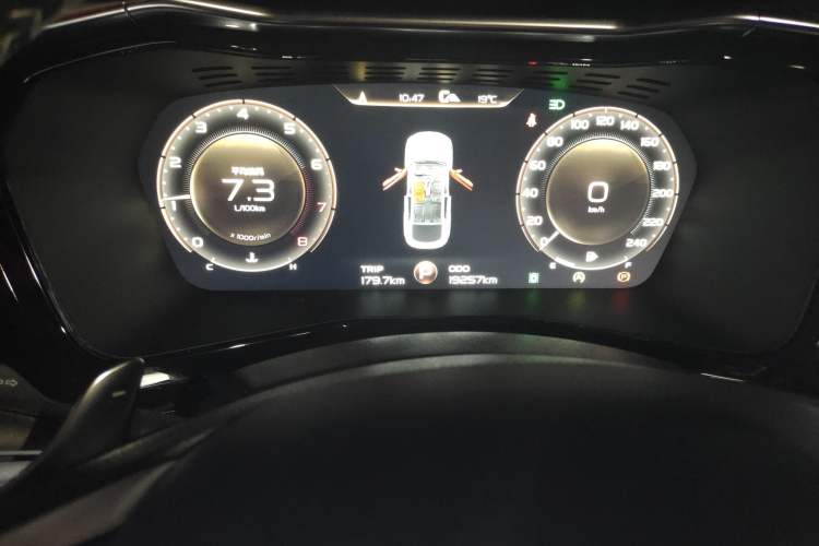 Used Geely Auto Monjaro 2019 300T YAOXINGZHE Odometer Close Up