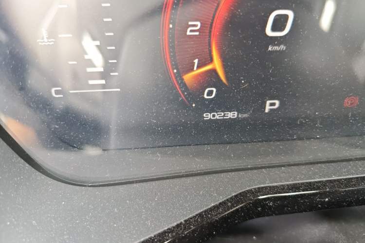 Used Geely Auto Monjaro 2019 350T YAOXINGZHE Odometer Close Up