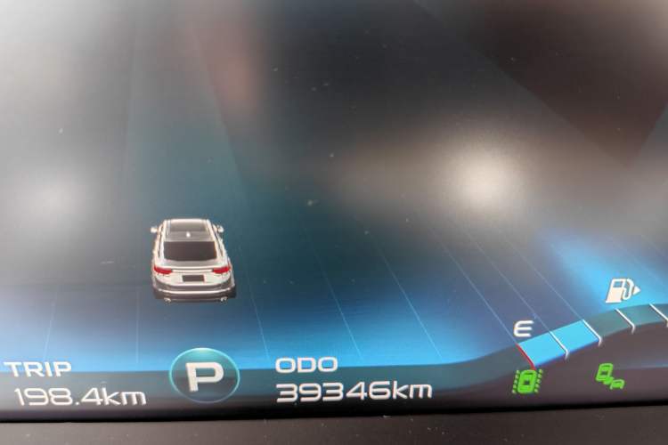Used Geely Auto Monjaro 2019 350T Yuxingzhe Odometer Close Up