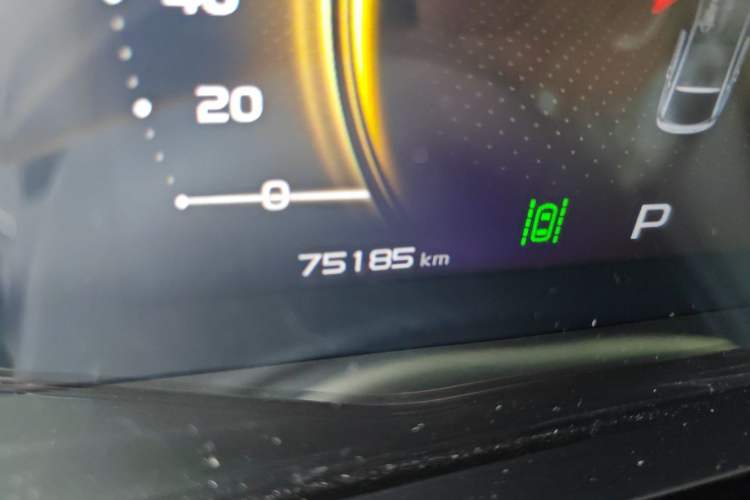 Used Geely Auto Monjaro 2019 300T YAOXINGZHE Odometer Close Up