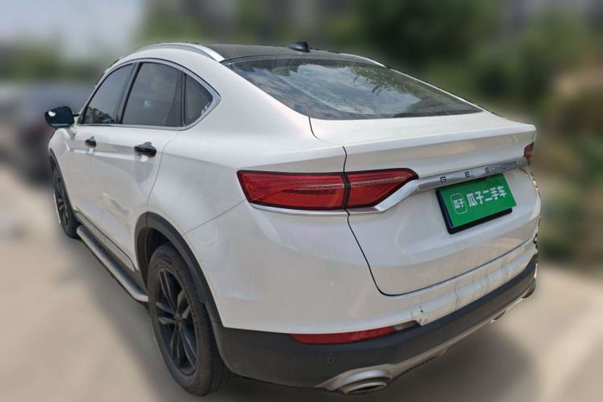 Used Geely Auto Monjaro 2019 Facelift 300T Yaxingzhe Rear Left 45 Deg