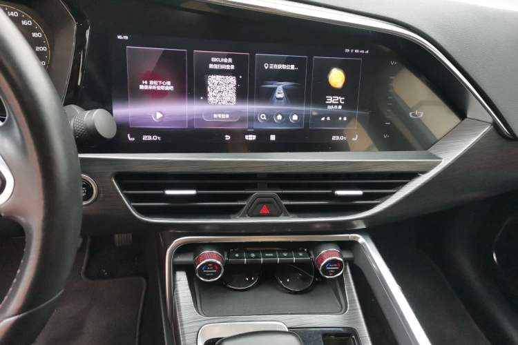 Used Geely Auto Monjaro 2019 350T Yuxingzhe Audio And AC Panel