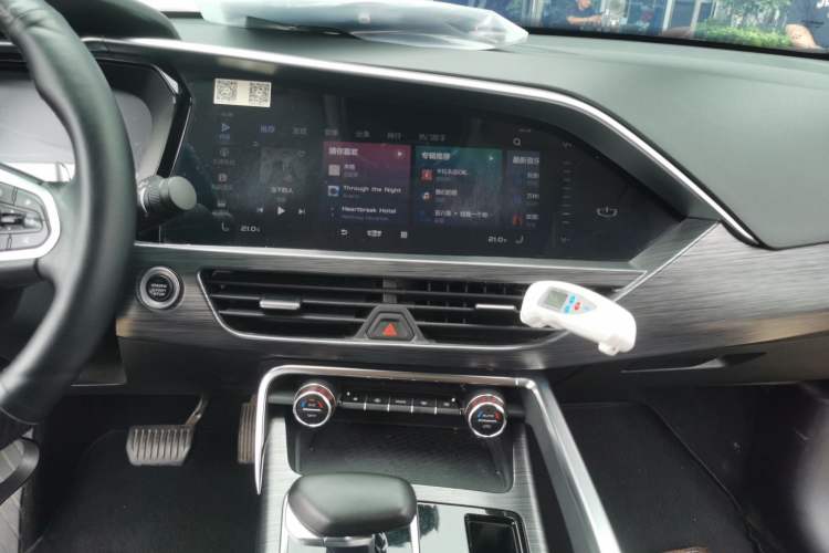 Used Geely Auto Monjaro 2020 High-Energy Edition 350T Yáoxīngzhě Audio And AC Panel