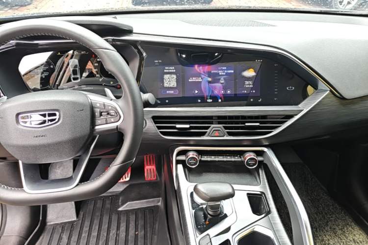 Used Geely Auto Monjaro 2020 High-Energy Edition 350T Yáoxīngzhě Audio And AC Panel