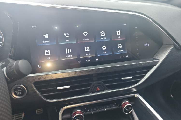 Used Geely Auto Monjaro 2020 High-Energy Edition 350T Yuxingzhe AWD Audio And AC Panel