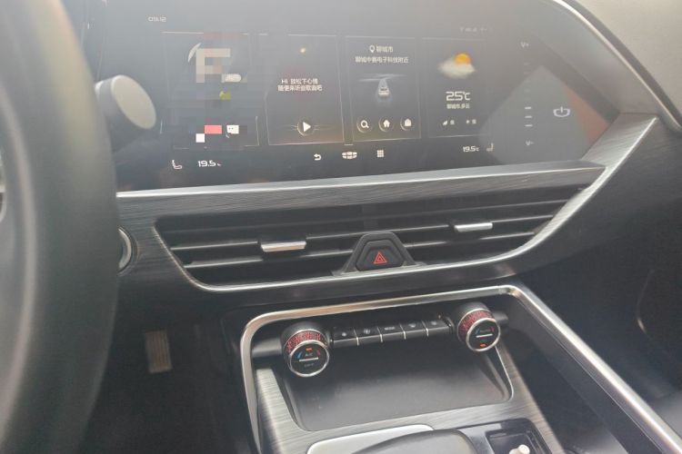 Used Geely Auto Monjaro 2020 High-Energy Edition 350T Yáoxīngzhě Audio And AC Panel