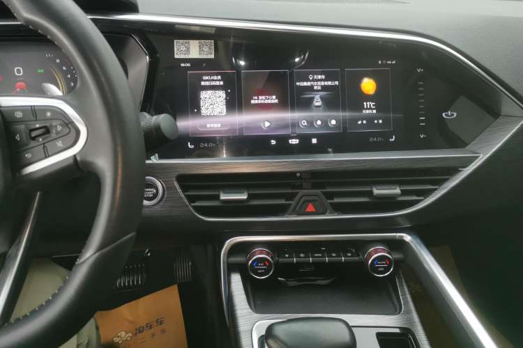 Used Geely Auto Monjaro 2020 High-Energy Edition 350T Yáoxīngzhě Audio And AC Panel