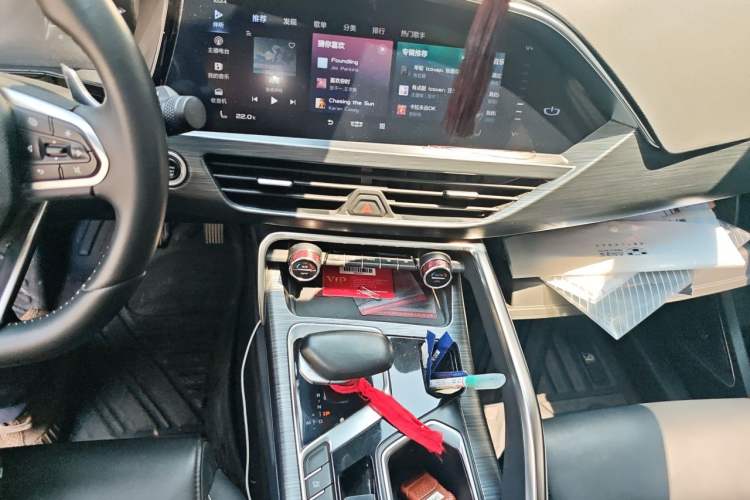 Used Geely Auto Monjaro 2020 High-Energy Edition 350T Yáoxīngzhě Audio And AC Panel