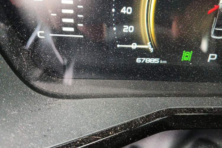 Used Geely Auto Monjaro 2020 High-Energy Edition 350T Yáoxīngzhě Odometer Close Up