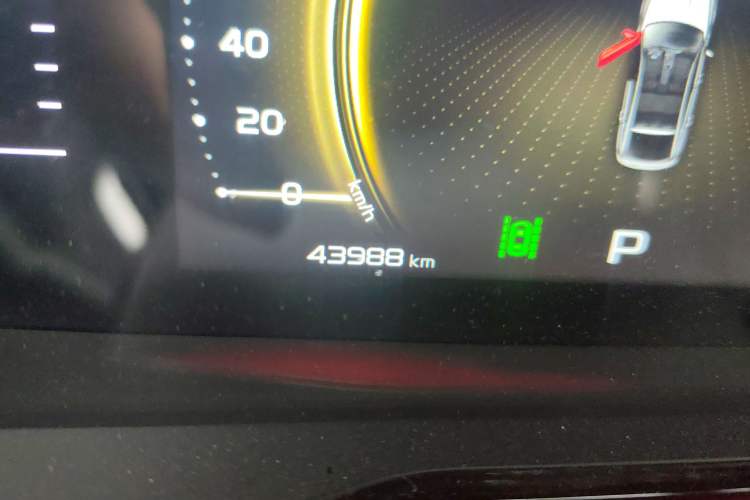 Used Geely Auto Monjaro 2020 High-Energy Edition 350T Yáoxīngzhě Odometer Close Up