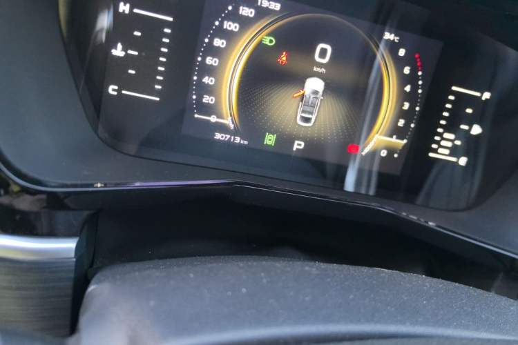 Used Geely Auto Monjaro 2020 High-Energy Edition 350T Yáoxīngzhě Odometer Close Up
