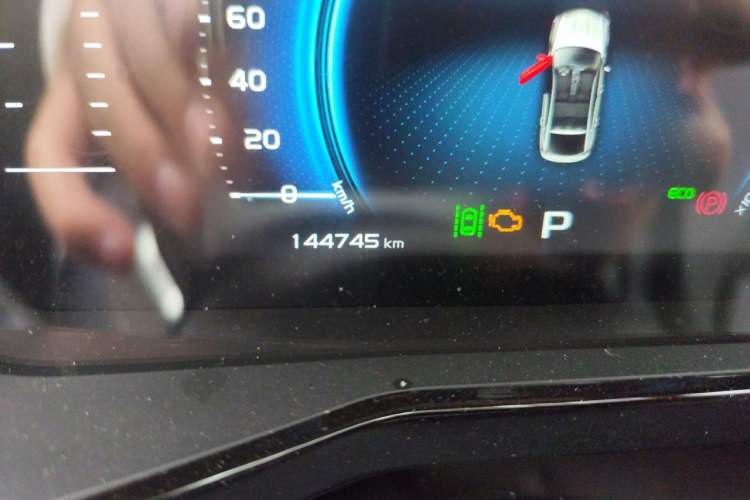 Used Geely Auto Monjaro 2020 High-Energy Edition 300T Yáoxīngzhě Odometer Close Up