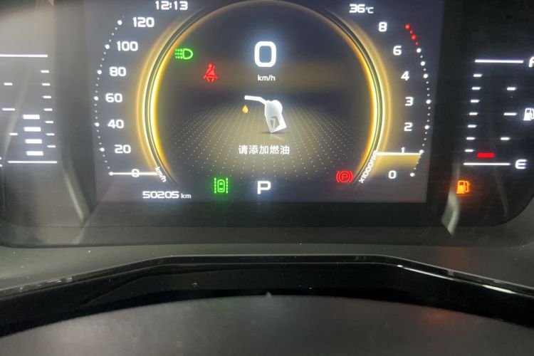 Used Geely Auto Monjaro 2020 High-Energy Edition 350T Yáoxīngzhě Odometer Close Up