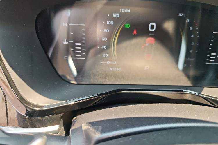 Used Geely Auto Monjaro 2020 High-Energy Edition 350T Yáoxīngzhě Odometer Close Up