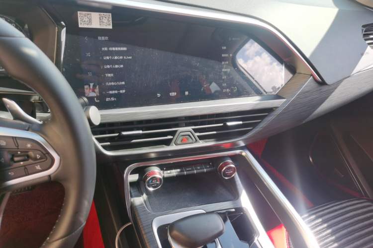Used Geely Auto Monjaro 2020 High-Energy Edition 350T Phantom Knight AWD Audio And AC Panel