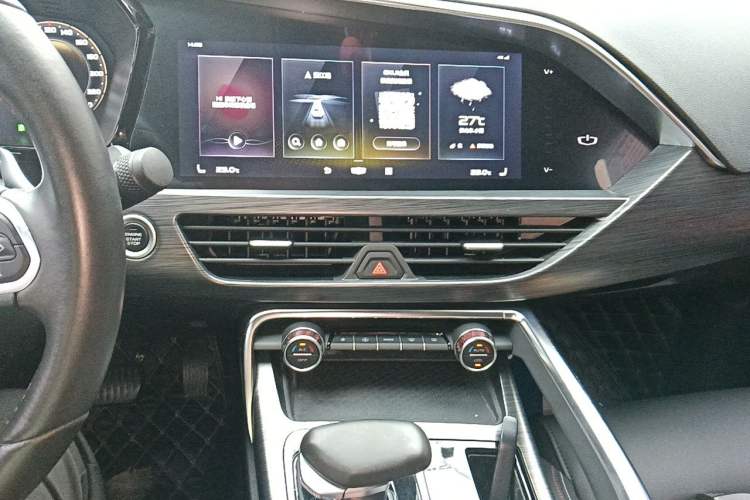 Used Geely Auto Monjaro 2020 High-Energy Edition 350T Yuxingzhe Audio And AC Panel